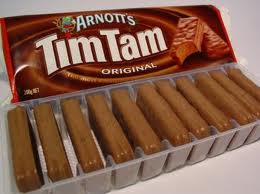 This is an exceptionally rare packet of Tim Tams. The tray isn't empty!!
