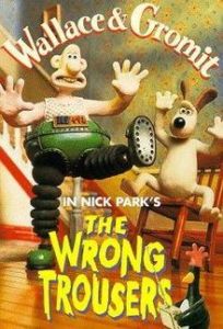 Watching the kids with the army pants reminded me of Wallace & Gromit in the Wrong Trousers. 